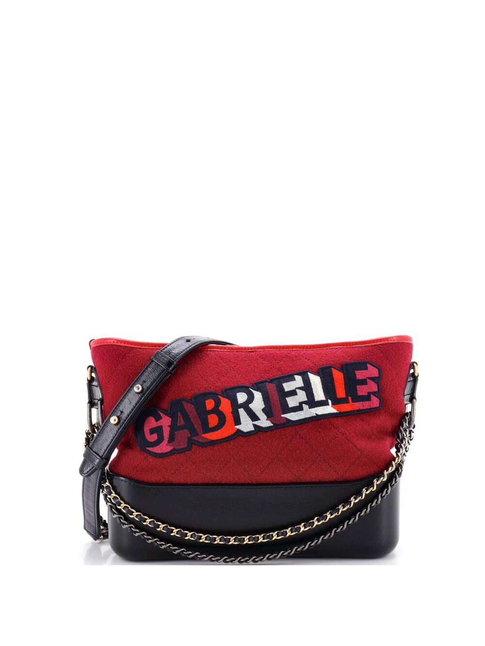 Chanel Gabrielle Logo Hobo Quilted Felt #377387C16B